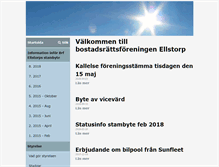 Tablet Screenshot of ellstorp.com
